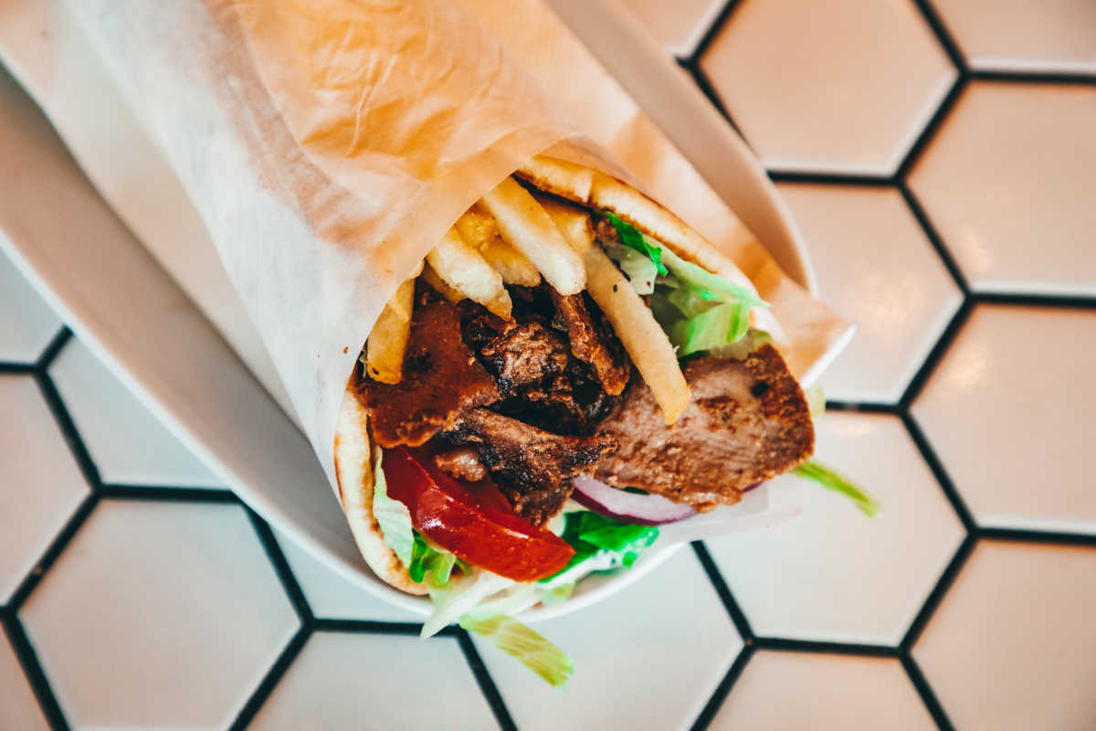 Kebab Vegetariano de Falafel